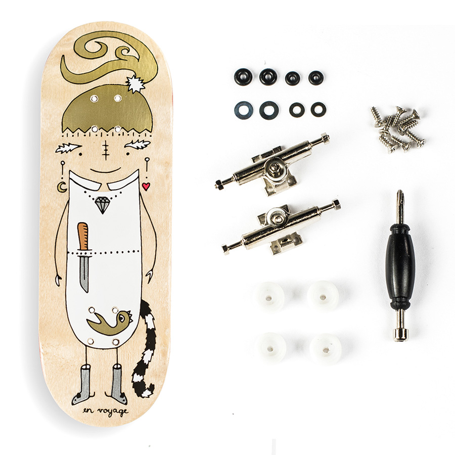 Berlinwood X En Voyage Beginner Complete Fingerboard - Huntress