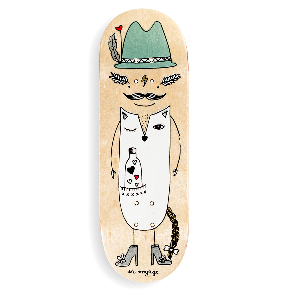 Berlinwood X En Voyage Pro Complete Fingerboard - Heart Hunter