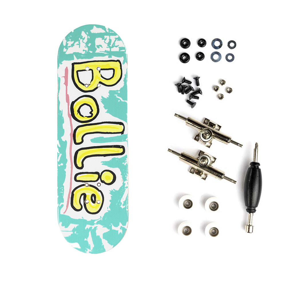 Bollie Beginner  Complete Fingerboard - Logo Paint