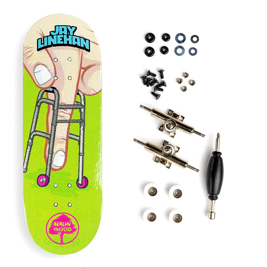 Berlinwood Beginner Complete Fingerboard Linehan Pro Model - Walker