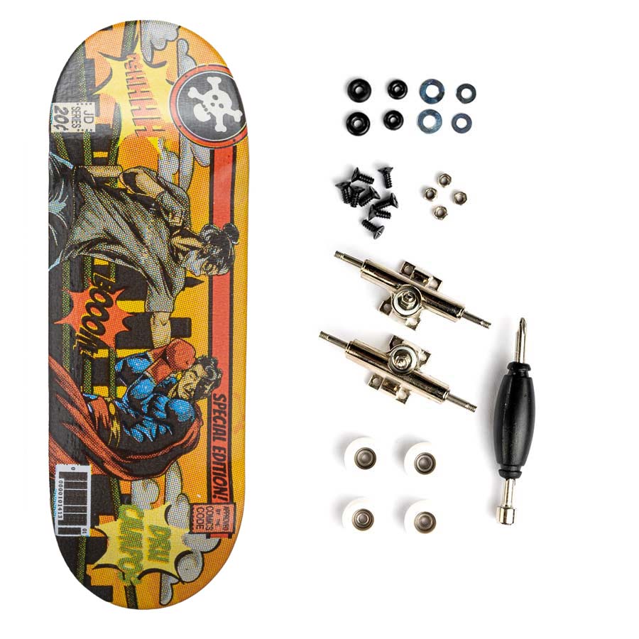 Blackriver Beginner Complete Fingerboard Campos Pro Model - Superhero