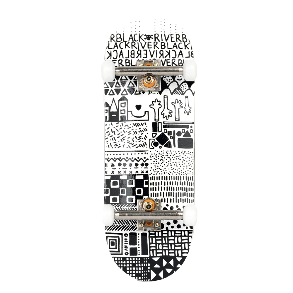 Berlinwood X En Voyage Pro Complete Fingerboard - Mini Pattern