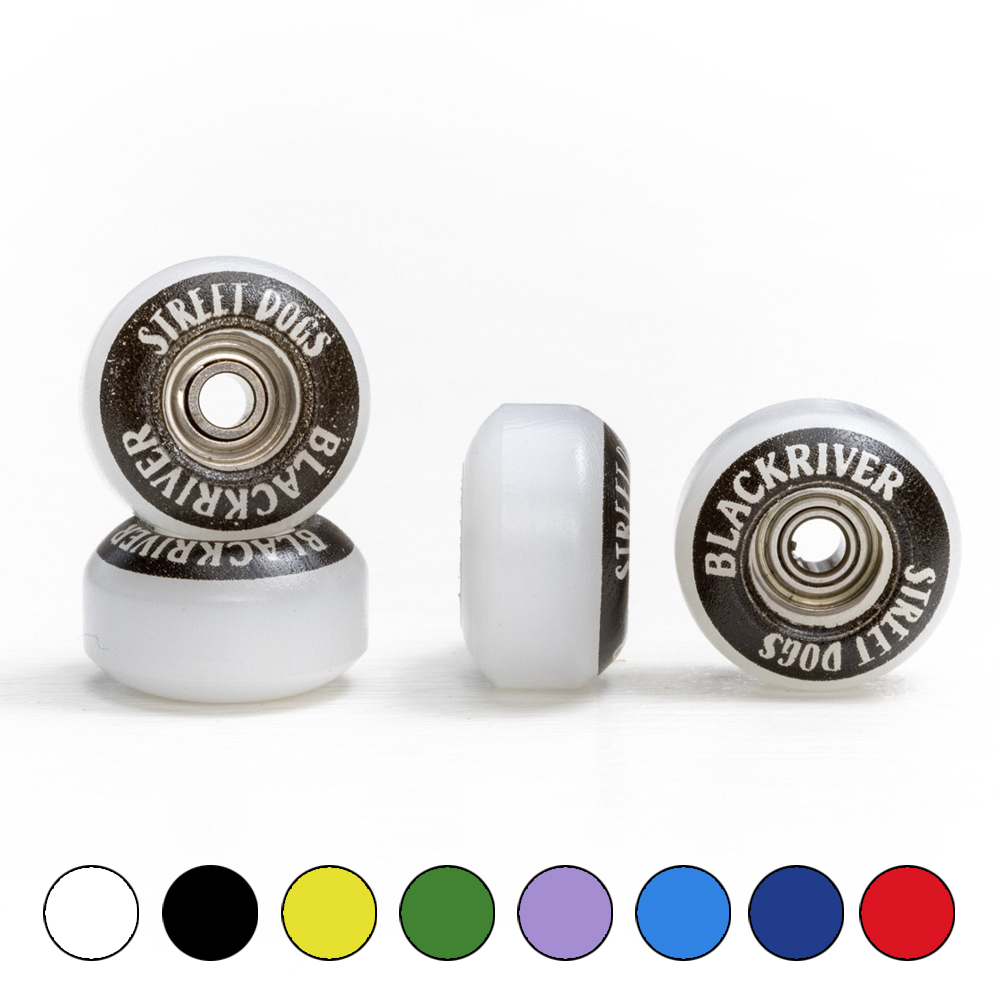 Blackriver Pro Fingerboard Wheels - Street Dogs