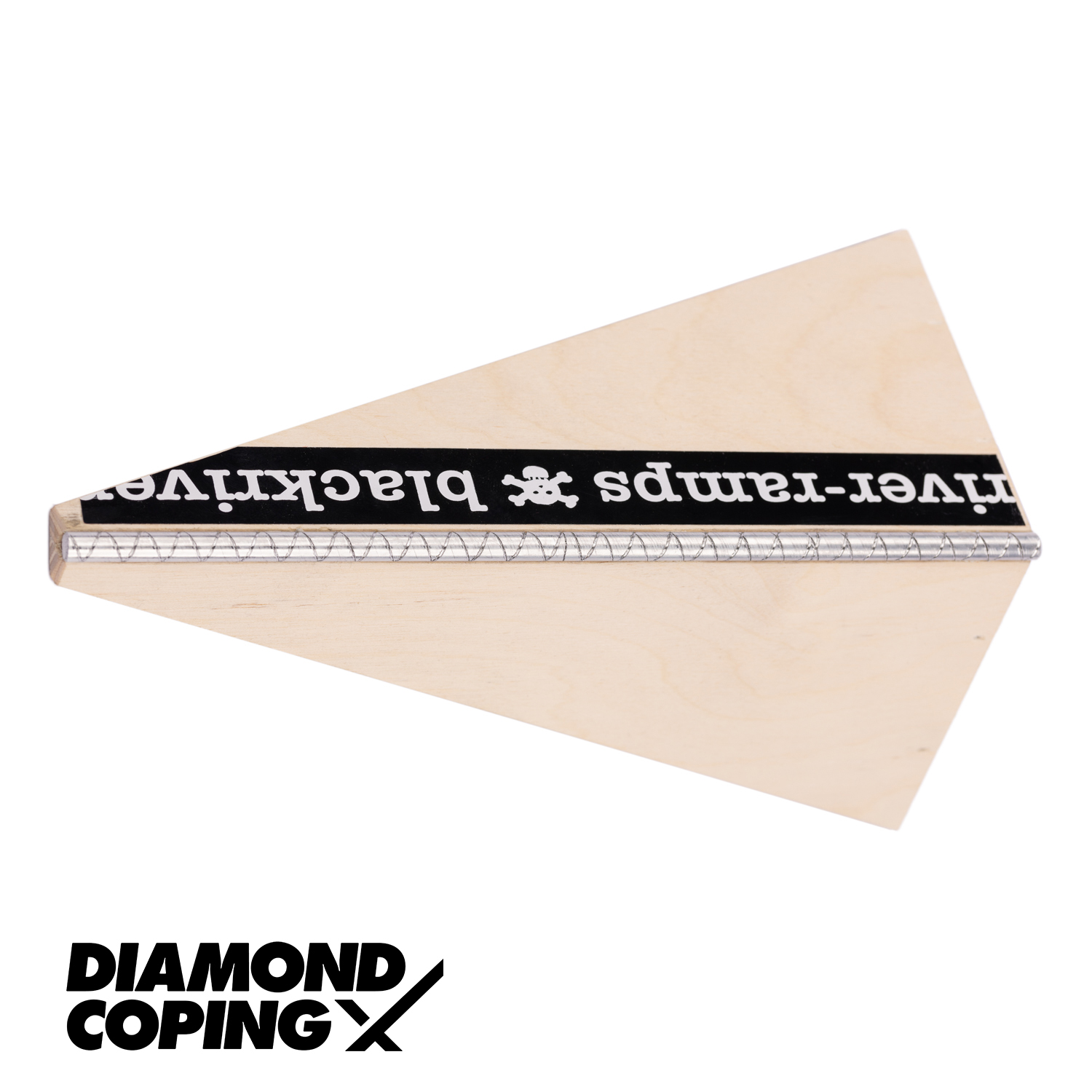 Blackriver Fingerboard Ramps - Diamond Coping Polebank