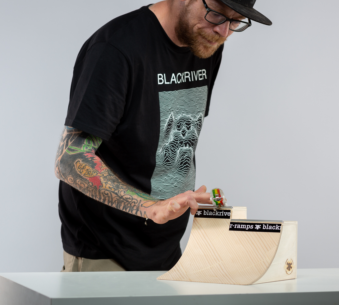 Blackriver Fingerboard Ramps - Extension Quarter