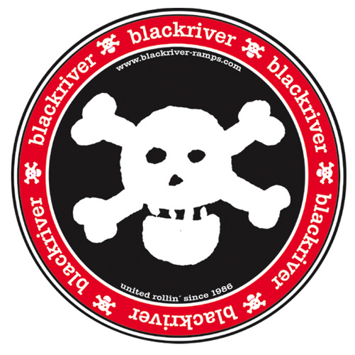 Blackriver Sticker - Skull