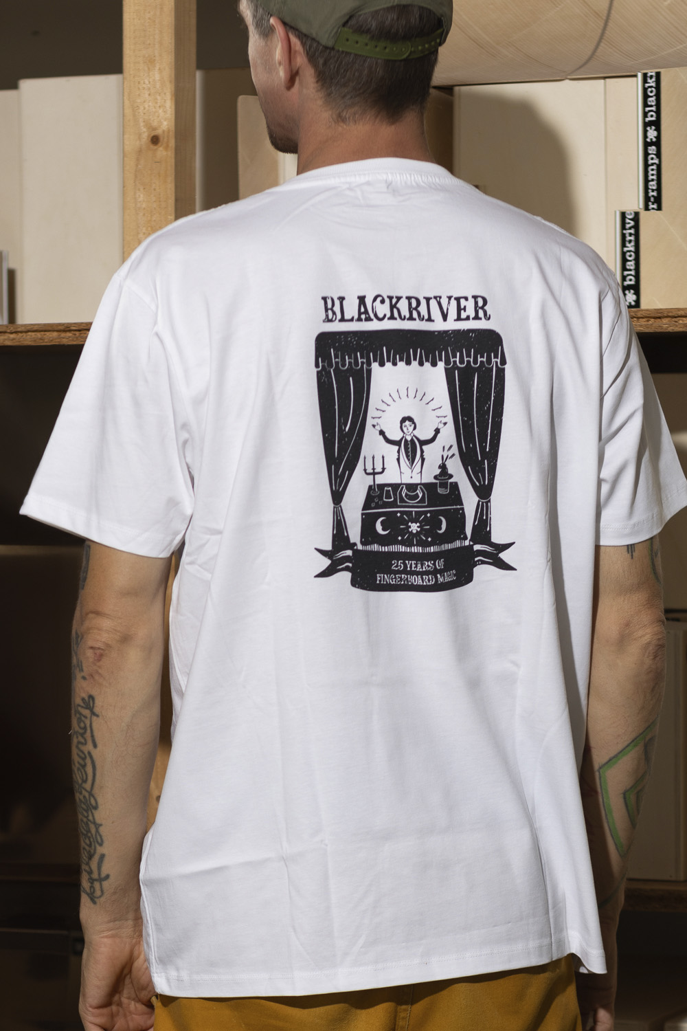 Blackriver Organic T-Shirt - Fingerboard Magic