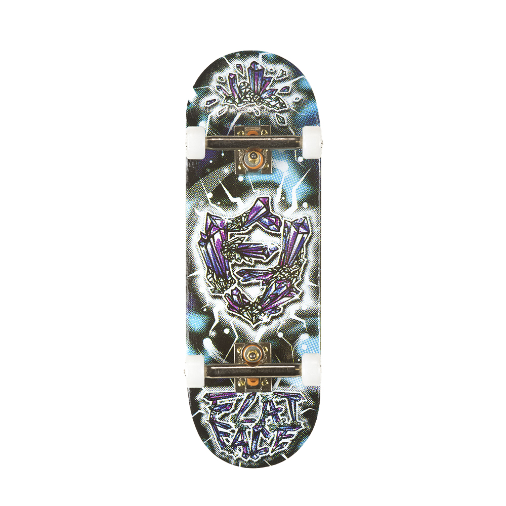 Berlinwood X Flatface Pro Complete Fingerboard - Crystal