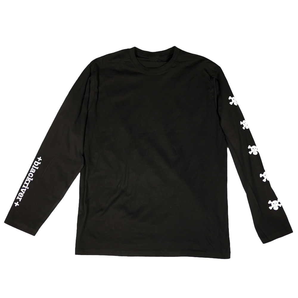 Blackriver Organic Longsleeve - Skull