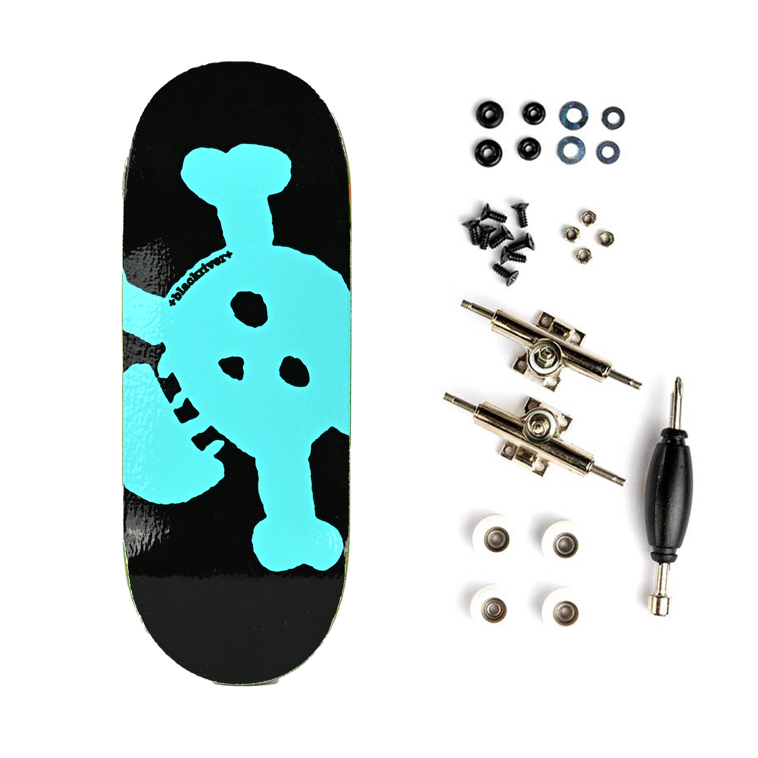 Blackriver Beginner Complete Fingerboard - New Skull