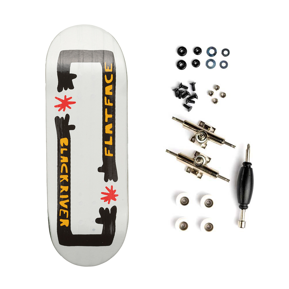 Blackriver X Flatface Beginner Complete Fingerboard - Cowart Arms