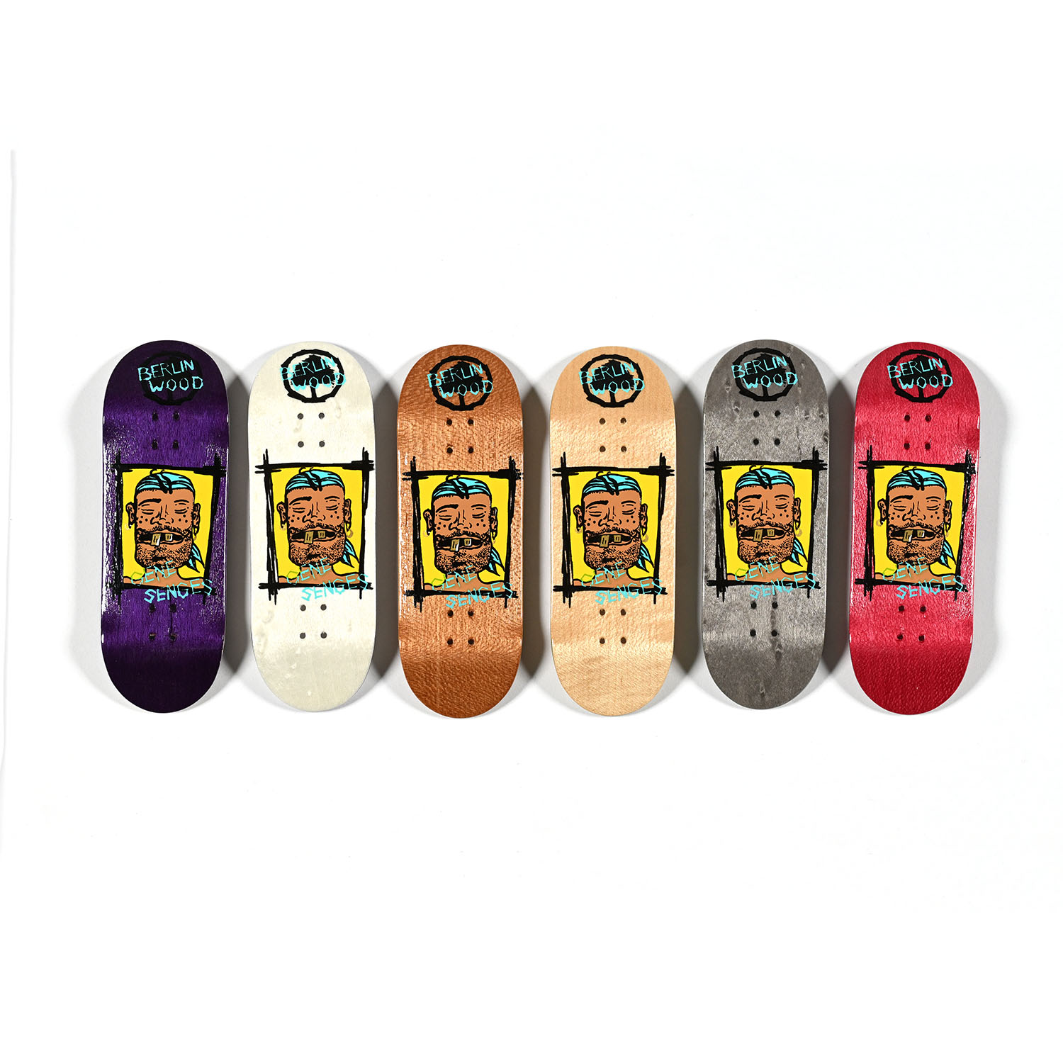 Berlinwood Pro Fingerboard Senges Pro Model - Pirate