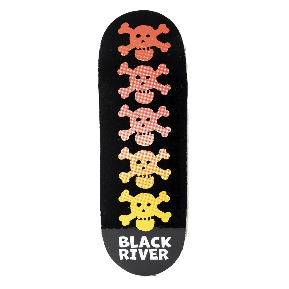 Blackriver Pro Fingerboard - Riverlabel Skulls