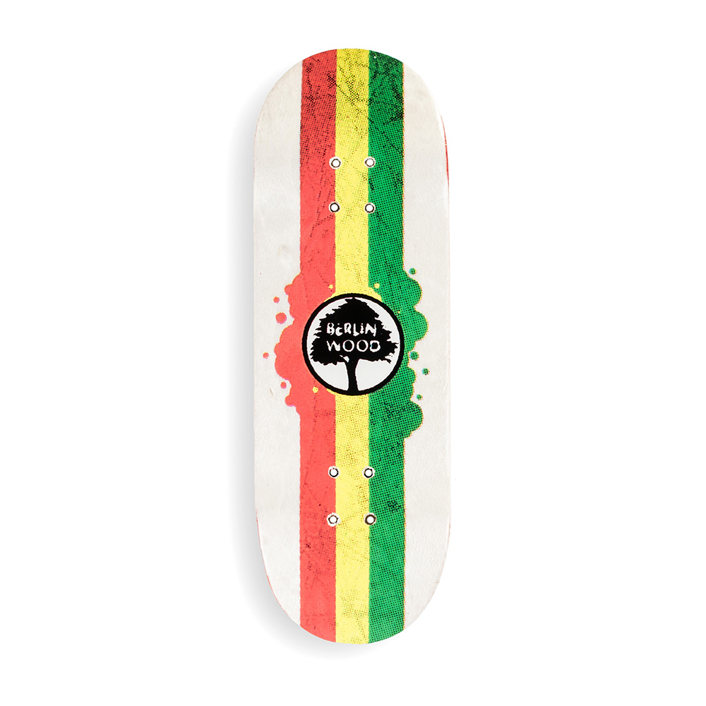 Berlinwood Pro Fingerboard - Rasta Rally