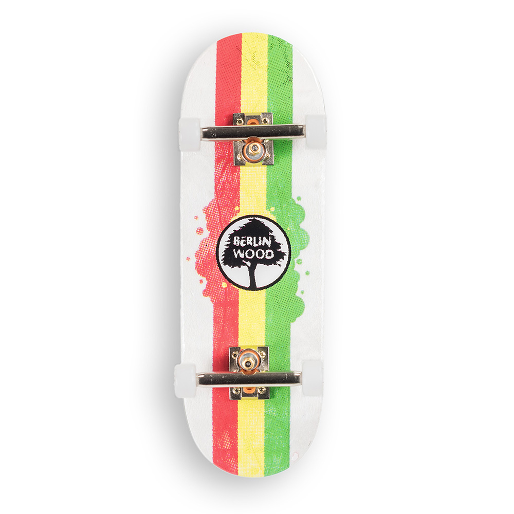 Berlinwood Pro Complete Fingerboard - Rasta Rally