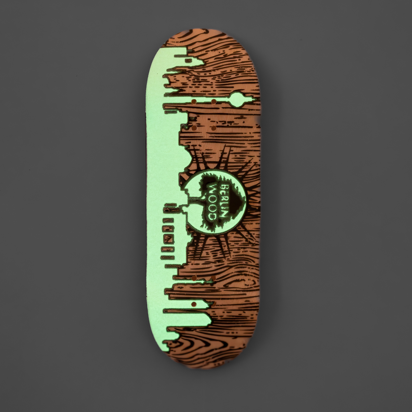 Berlinwood Beginner Complete Fingerboard Glow - Skyline