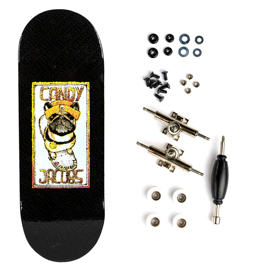 Blackriver Beginner Complete Fingerboard Jacobs Pro Model - Pug