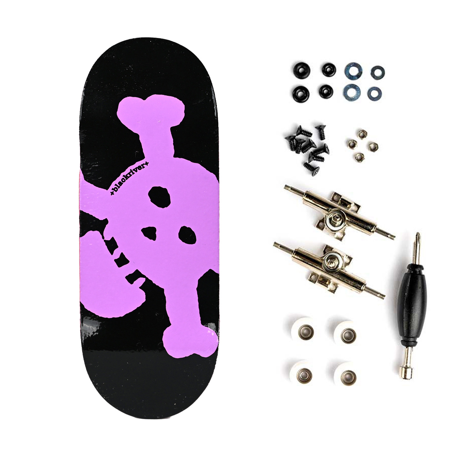 Blackriver Beginner Complete Fingerboard - New Skull