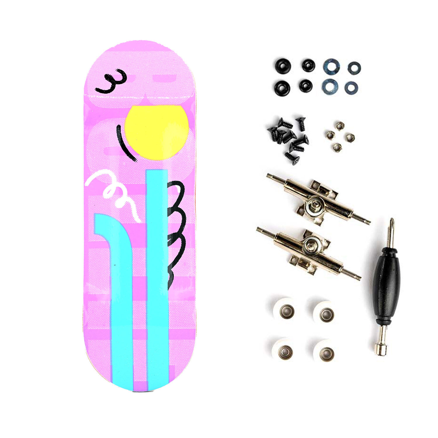 Bollie Beginner  Complete Fingerboard - Loveyard