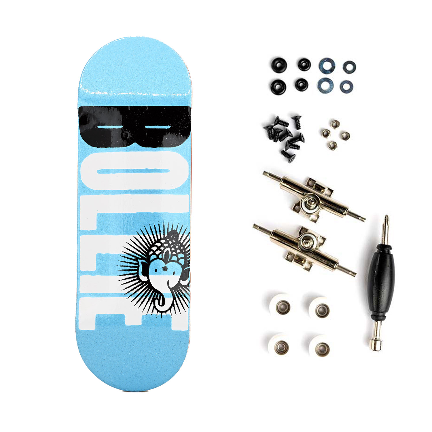 Bollie Beginner  Complete Fingerboard - Logo New