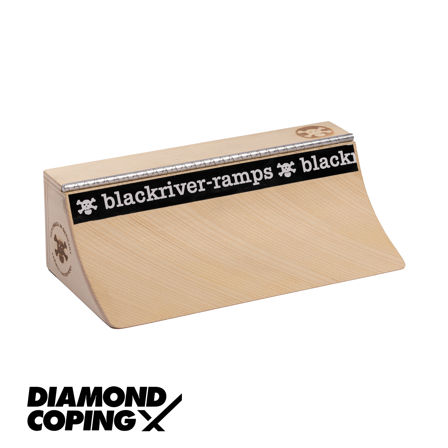 Blackriver Fingerboard Ramps - Diamond Coping Pocket Quarter XL