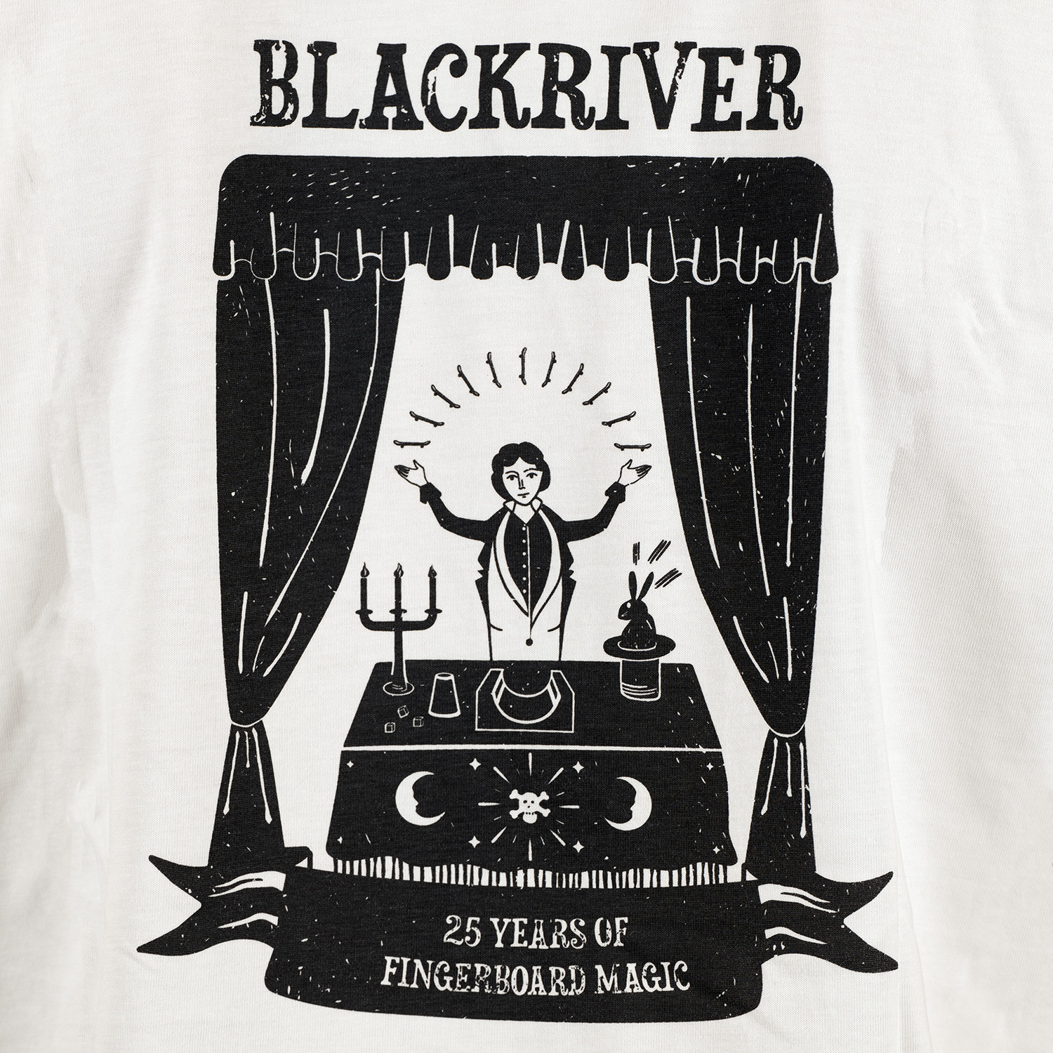 Blackriver Organic T-Shirt - Fingerboard Magic