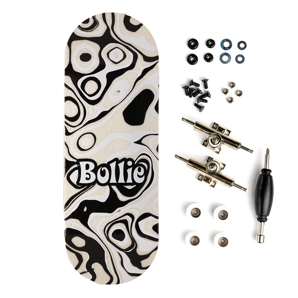 Bollie Beginner  Complete Fingerboard - Psychedelic