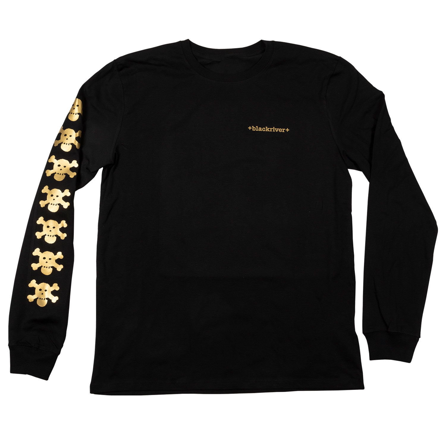 Blackriver Organic Longsleeve - Skull