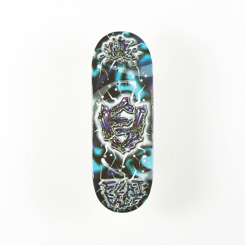 Berlinwood X Flatface Beginner Complete Fingerboard - Crystal