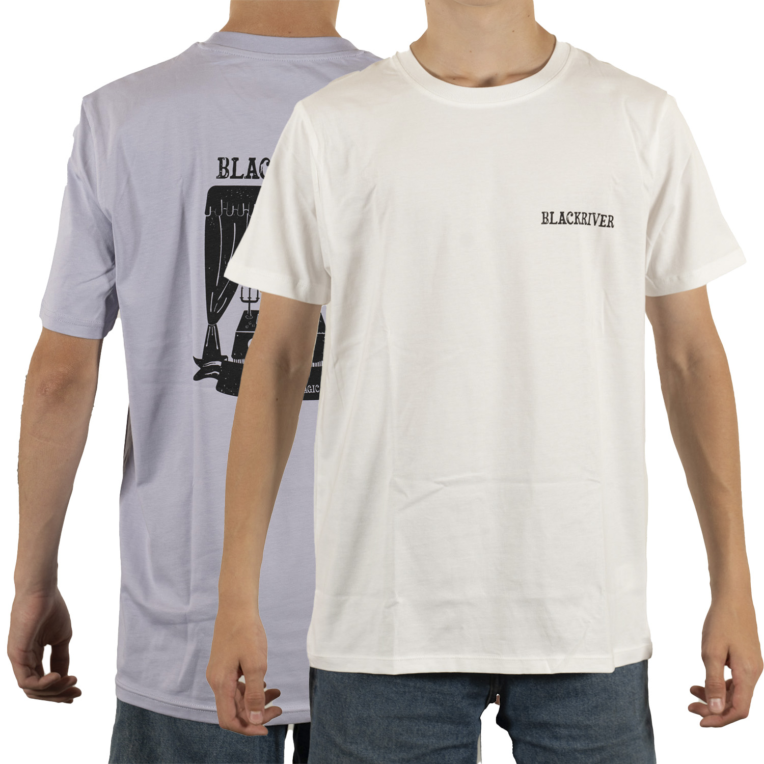 Blackriver Organic T-Shirt - Fingerboard Magic