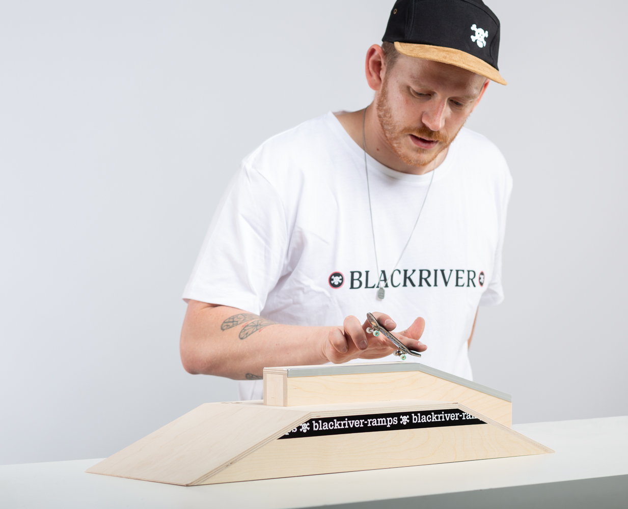 Blackriver Fingerboard Ramps - Funbox Ledge