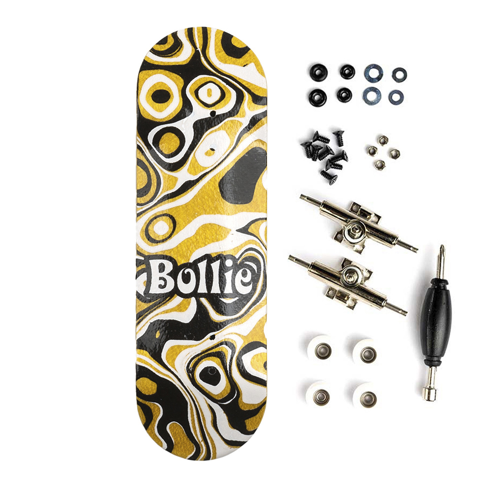 Bollie Beginner  Complete Fingerboard - Psychedelic