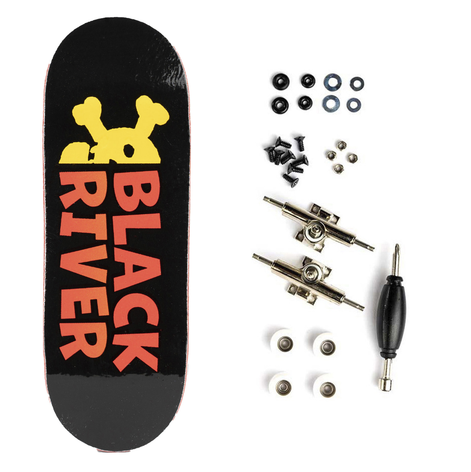 Blackriver Beginner Complete Fingerboard Riverlabel - Letters