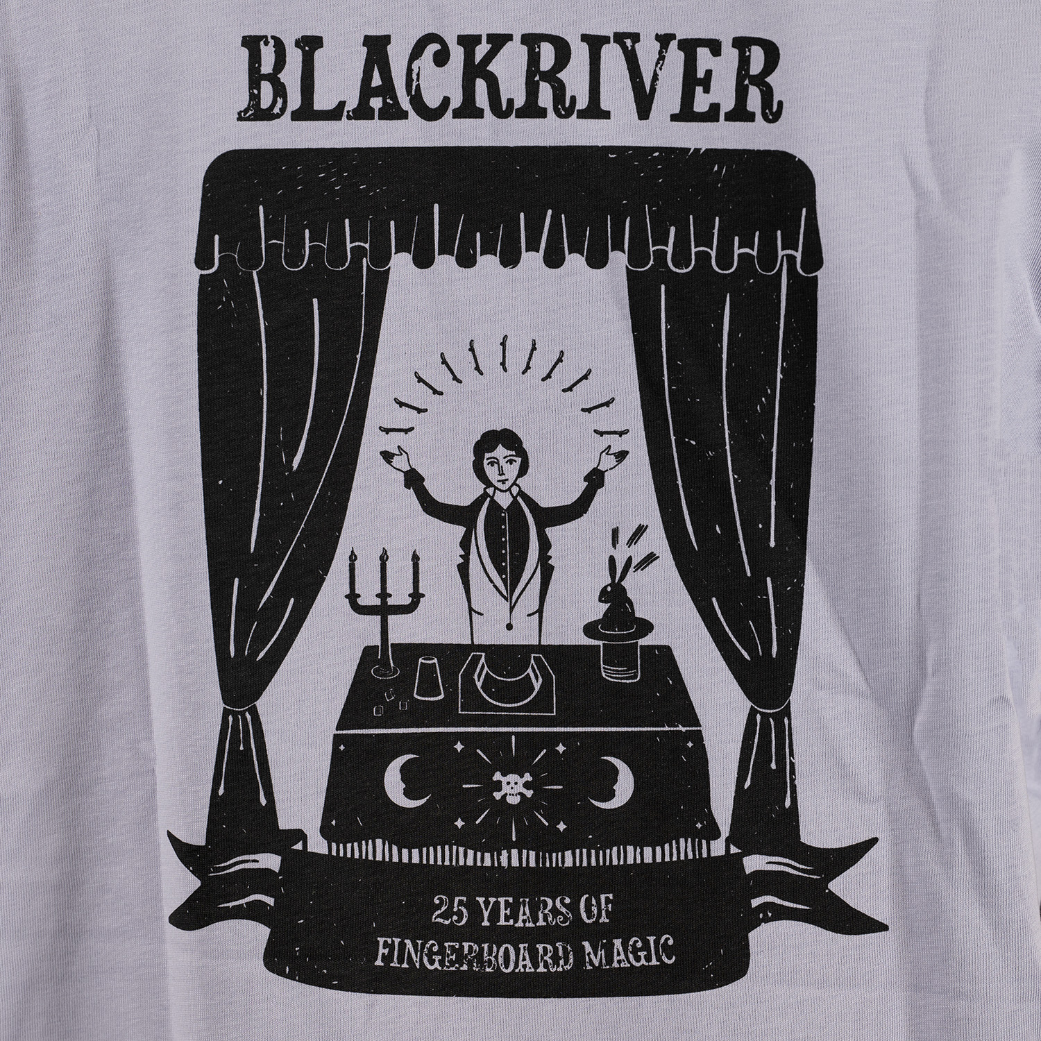 Blackriver Organic T-Shirt - Fingerboard Magic