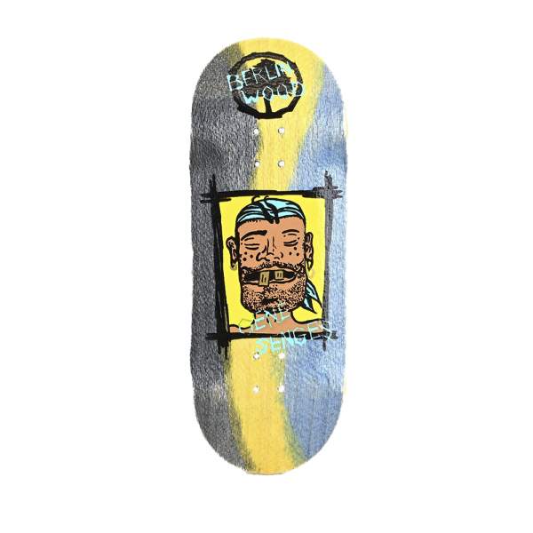 Berlinwood Fingerboard &quot;Gene Pirate pro&quot; Dip-Dyed Limited Edition