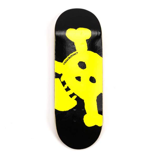 Blackriver Fingerboard &quot;New Skull&quot; Neon Yellow