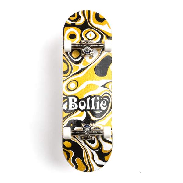 Bollie Fingerboard &quot;Psychedelic&quot; yellow Set