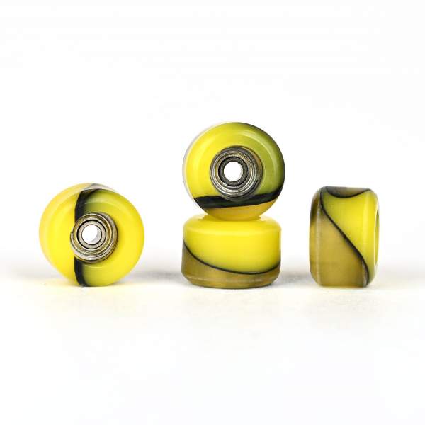 FlatFace Wheels Limited Edition - G4 - Bumble Bee Swirls - BRR Edition