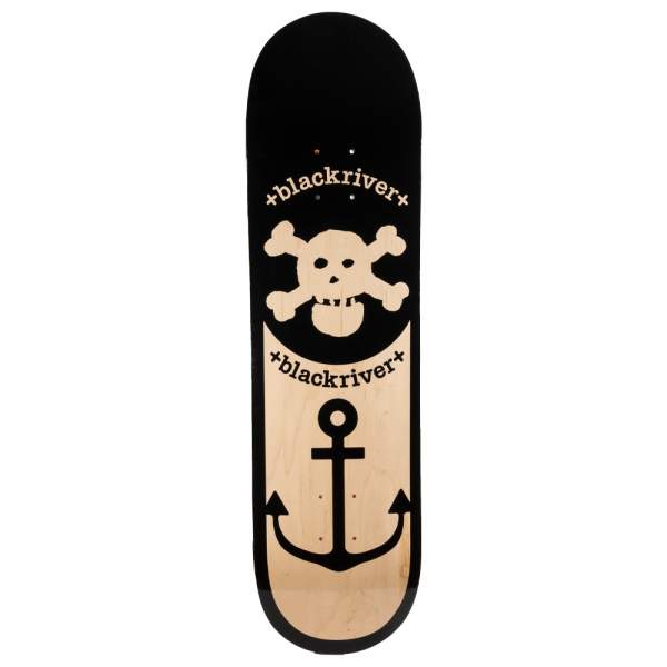 Blackriver Skateboard &quot;Anchor Wood light&quot; 8.375