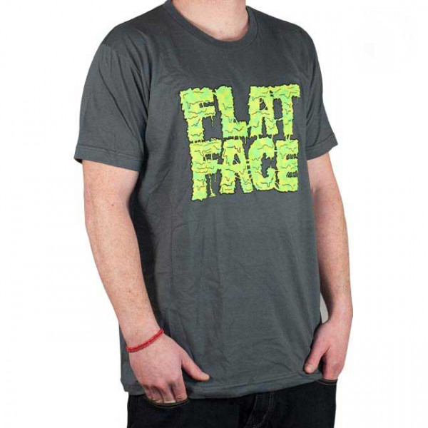 Flat Face T-Shirt &quot;green Slim&quot;