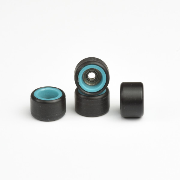FlatFace Wheels Dual Durometer Turquoise/Black
