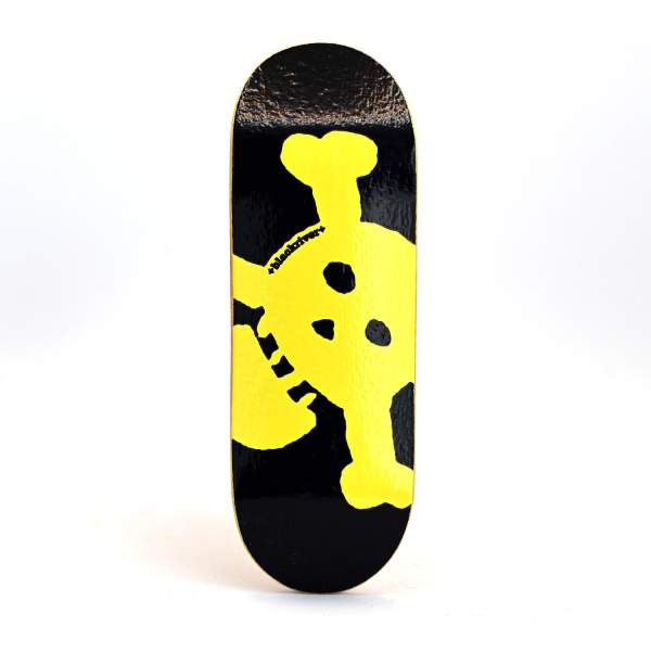 Blackriver Fingerboard &quot;New Skull&quot; yellow