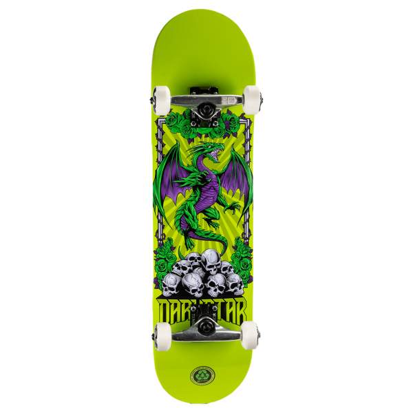 Darkstar Complete Starter Skateboard &quot;Levitate Green&quot; 8.125