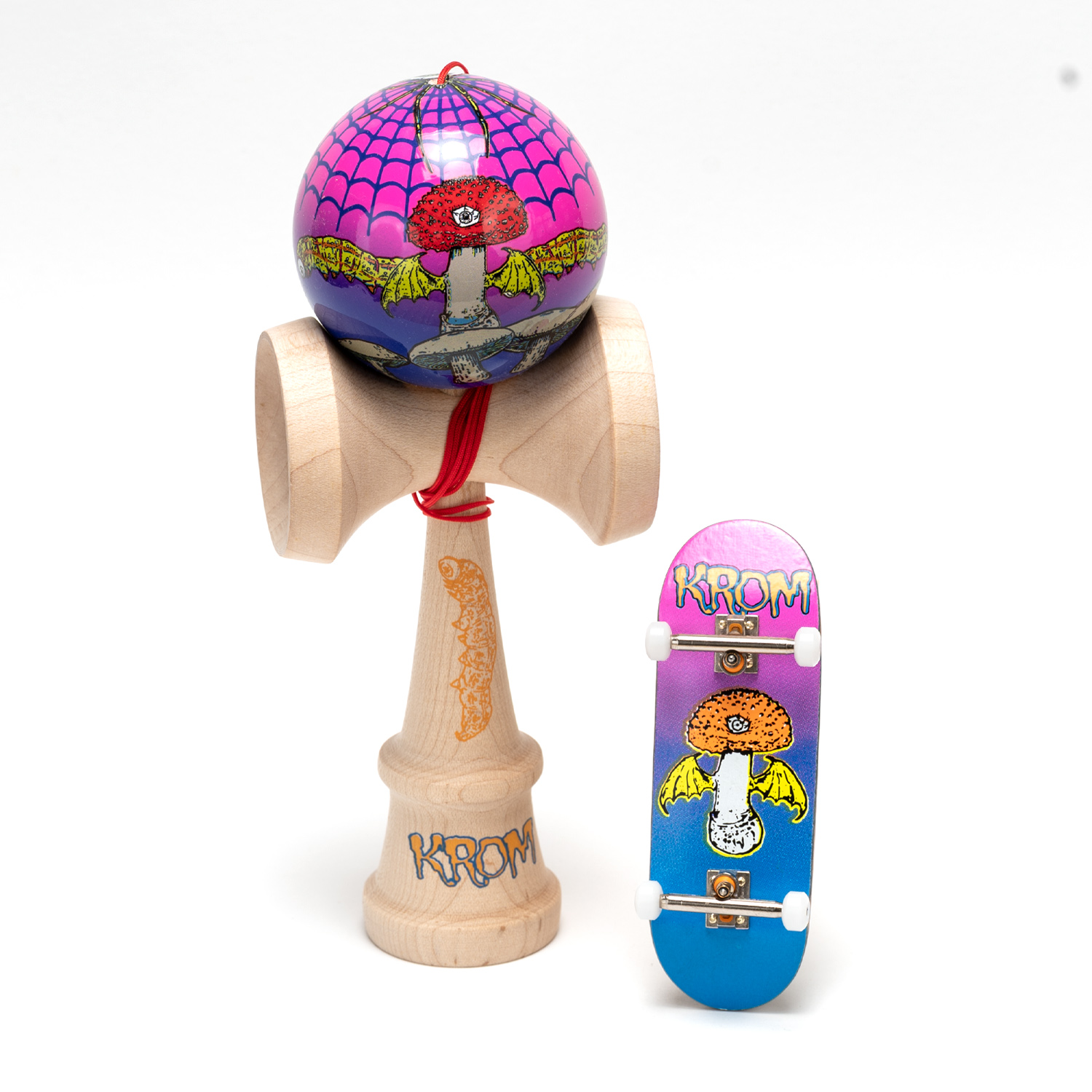 Blackriver Fingerboards X Krom Kendama Funeral French - Supposed to Rot  Bundle