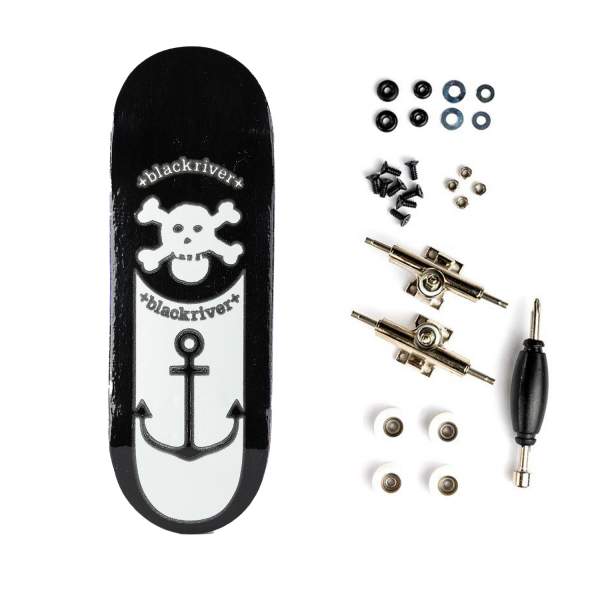 Blackriver Fingerboard &quot;Blackriver Anchor&quot; glow in the dark inkl. Bollie Setup