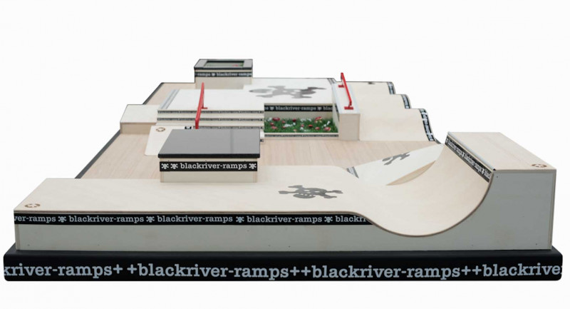 Details about   Flatface G13 fingerboard deck black river ramps 