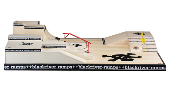Details about   Flatface G13 fingerboard deck black river ramps 
