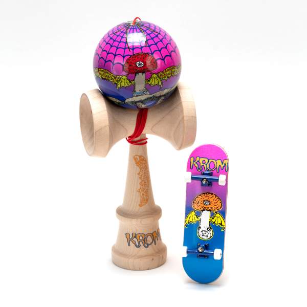 Bollie Fingerboards X Krom Kendama &quot;Funeral French - Supposed to Rot&quot; Bundle